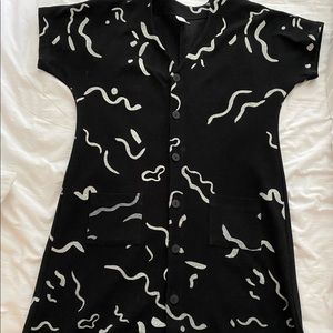 North of West Abstract Dress